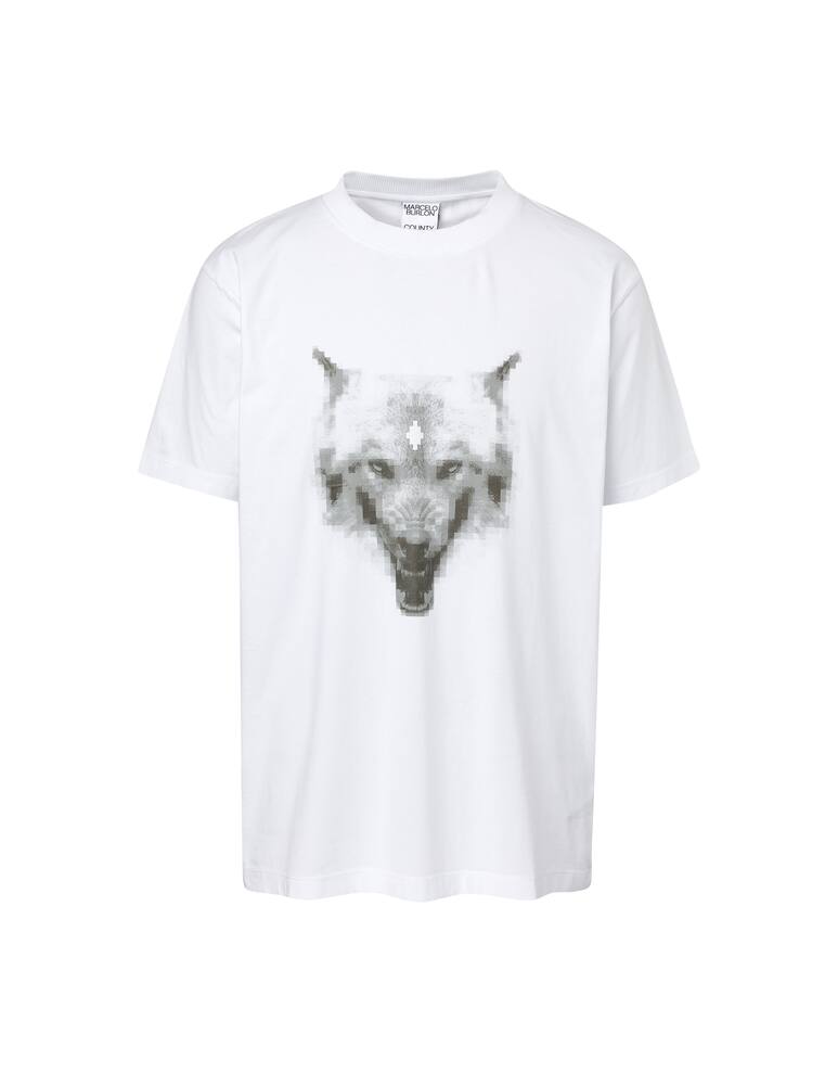 rinascente Marcelo Burlon Maglietta girocollo regular fit wolf