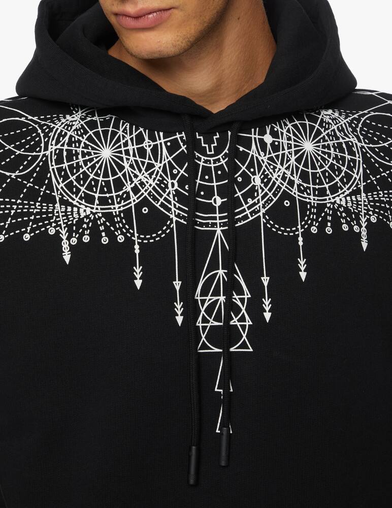 rinascente Marcelo Burlon Astral wings regular fit hoodie