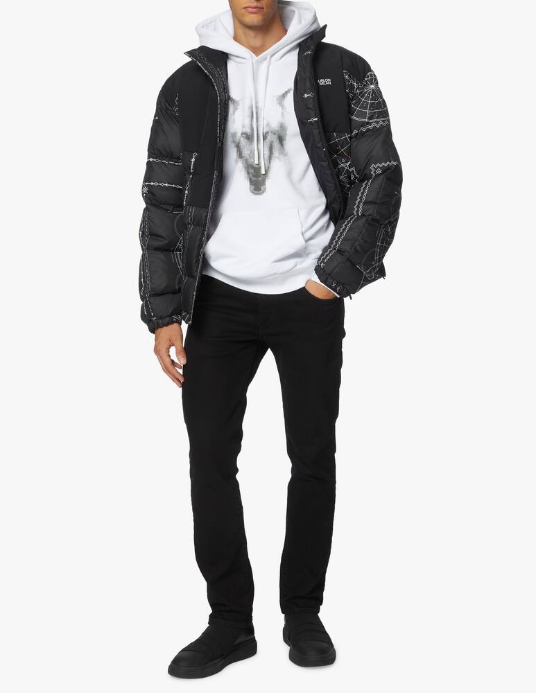 rinascente Marcelo Burlon Piumino astral in nylon