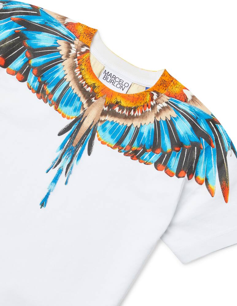 rinascente Marcelo Burlon Maglietta manica corta grizzly wings 