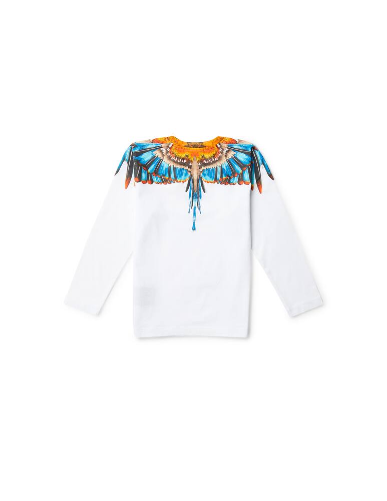 rinascente Marcelo Burlon Maglietta manica lunga grizzly wings