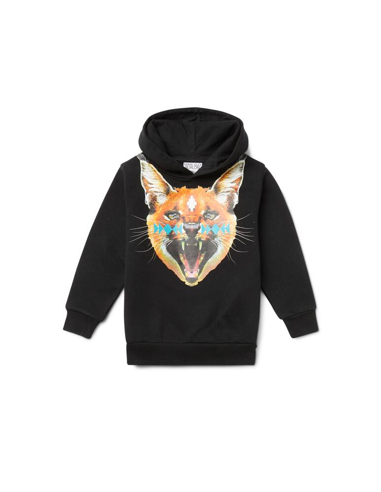 Marcelo Burlon Felpa con cappuccio cross caracal - immagine 1 Marcelo Burlon Felpa con cappuccio cross caracal - immagine 1