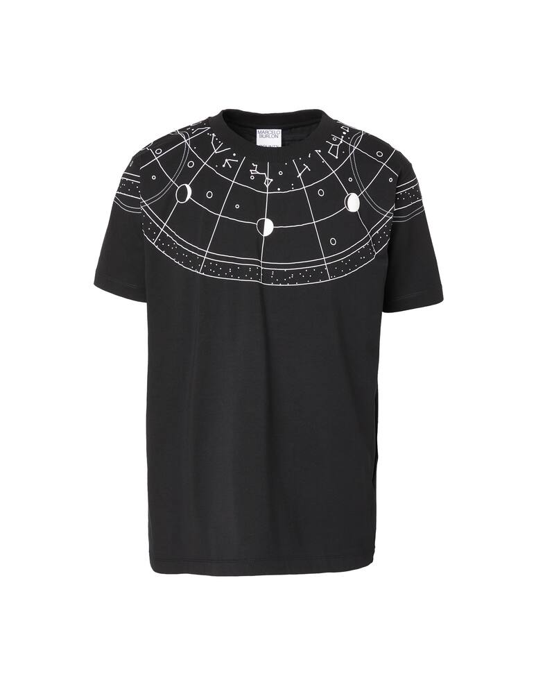 Marcelo Burlon Maglietta girocollo regular fit semi astral - immagine 5 Marcelo Burlon Maglietta girocollo regular fit semi astral - immagine 5