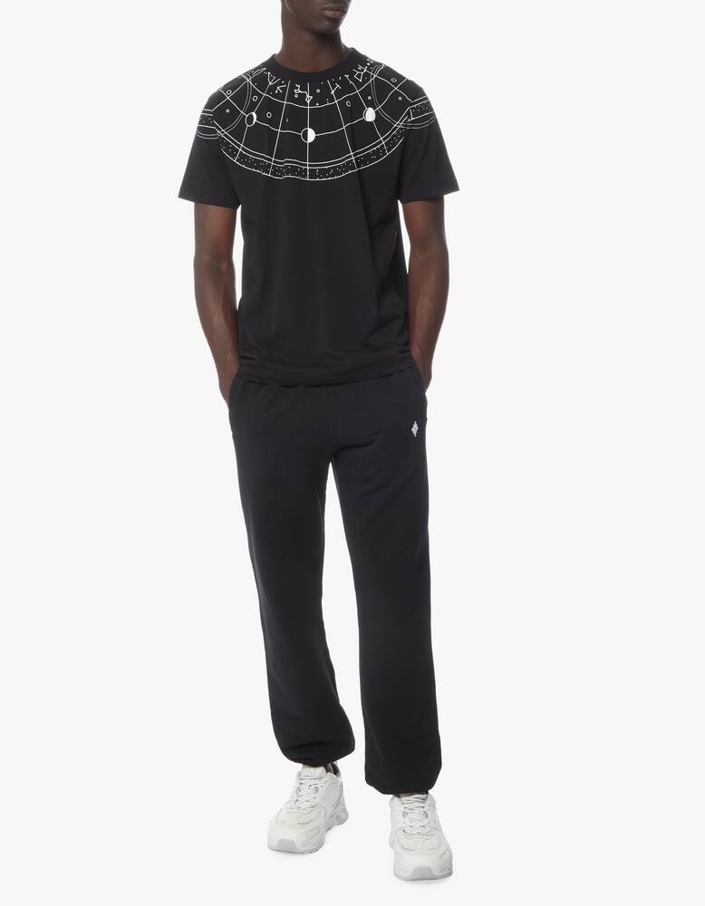 Marcelo Burlon Maglietta girocollo regular fit semi astral - immagine 2 Marcelo Burlon Maglietta girocollo regular fit semi astral - immagine 2