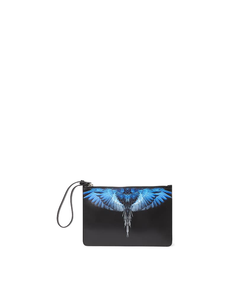 Marcelo Burlon Pochette in pelle wings - immagine 1 Marcelo Burlon Pochette in pelle wings - immagine 1