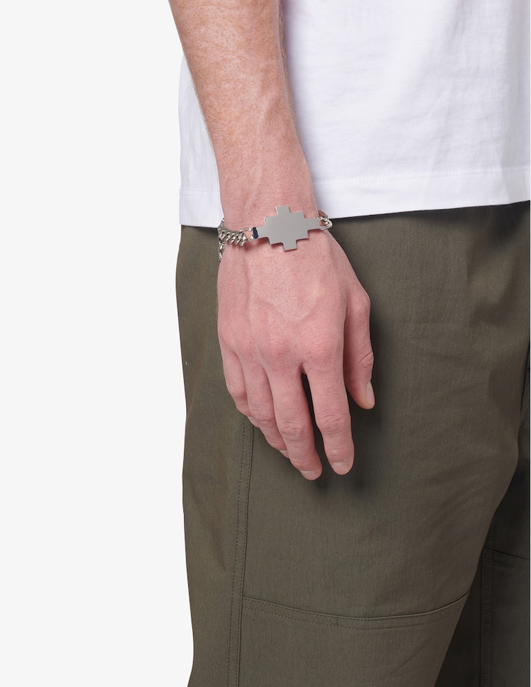 Marcelo Burlon Braccialetto cross bracelet argento - immagine 2 Marcelo Burlon Braccialetto cross bracelet argento - immagine 2