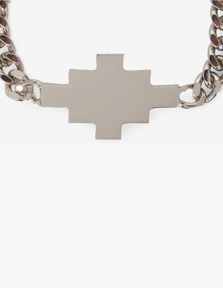 rinascente Marcelo Burlon Braccialetto cross bracelet argento