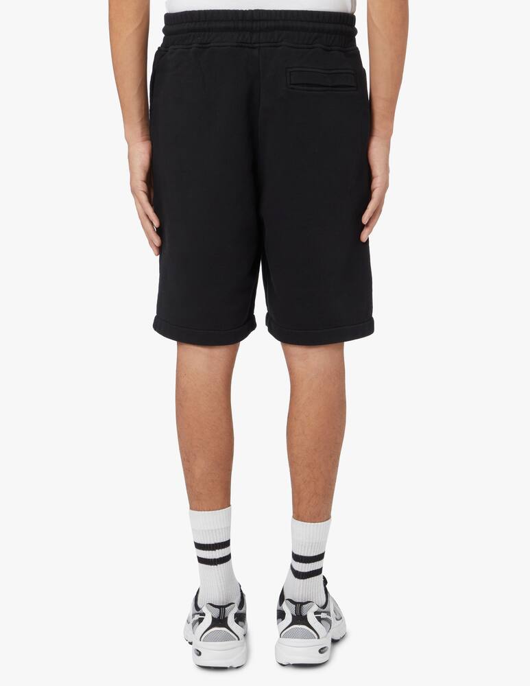 rinascente Marcelo Burlon Pantaloncini in felpa cross - nero