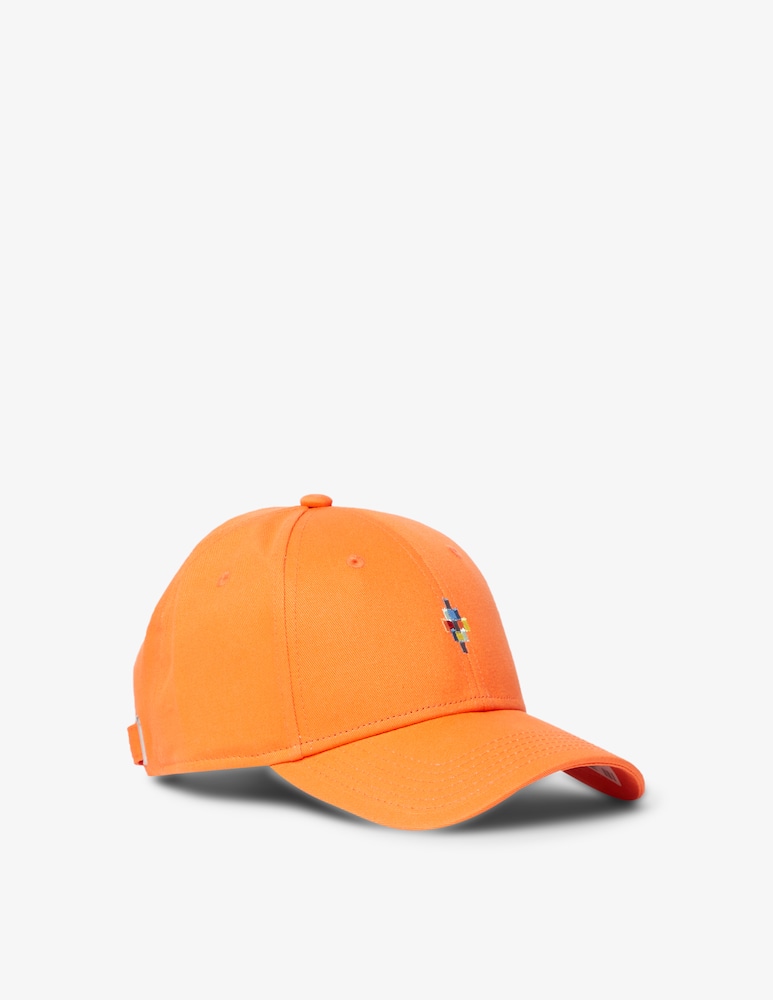 rinascente Marcelo Burlon Colourful cross baseball cap - orange