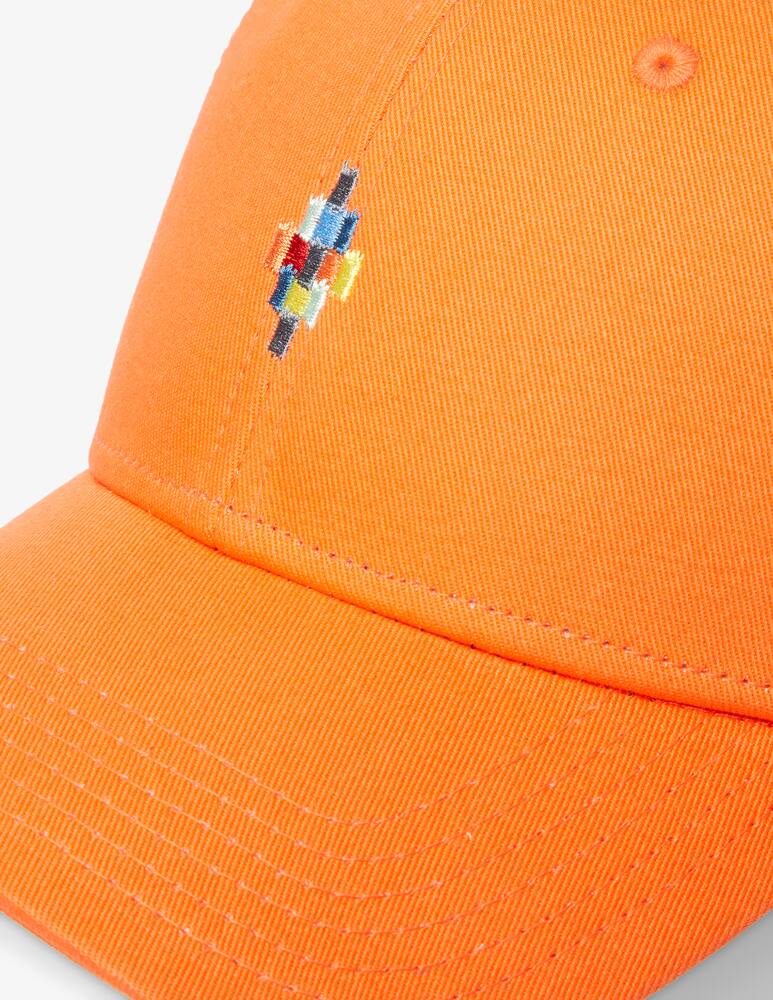 rinascente Marcelo Burlon Colourful cross baseball cap - orange