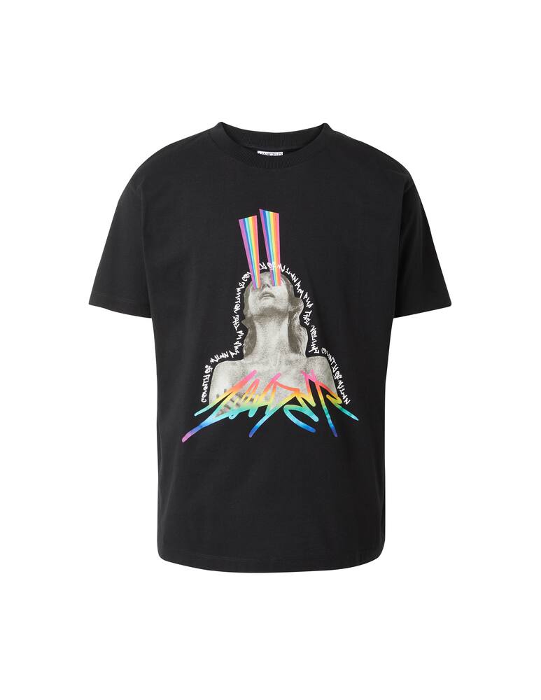 Marcelo Burlon Maglietta regular louder - nero - immagine 5 Marcelo Burlon Maglietta regular louder - nero - immagine 5