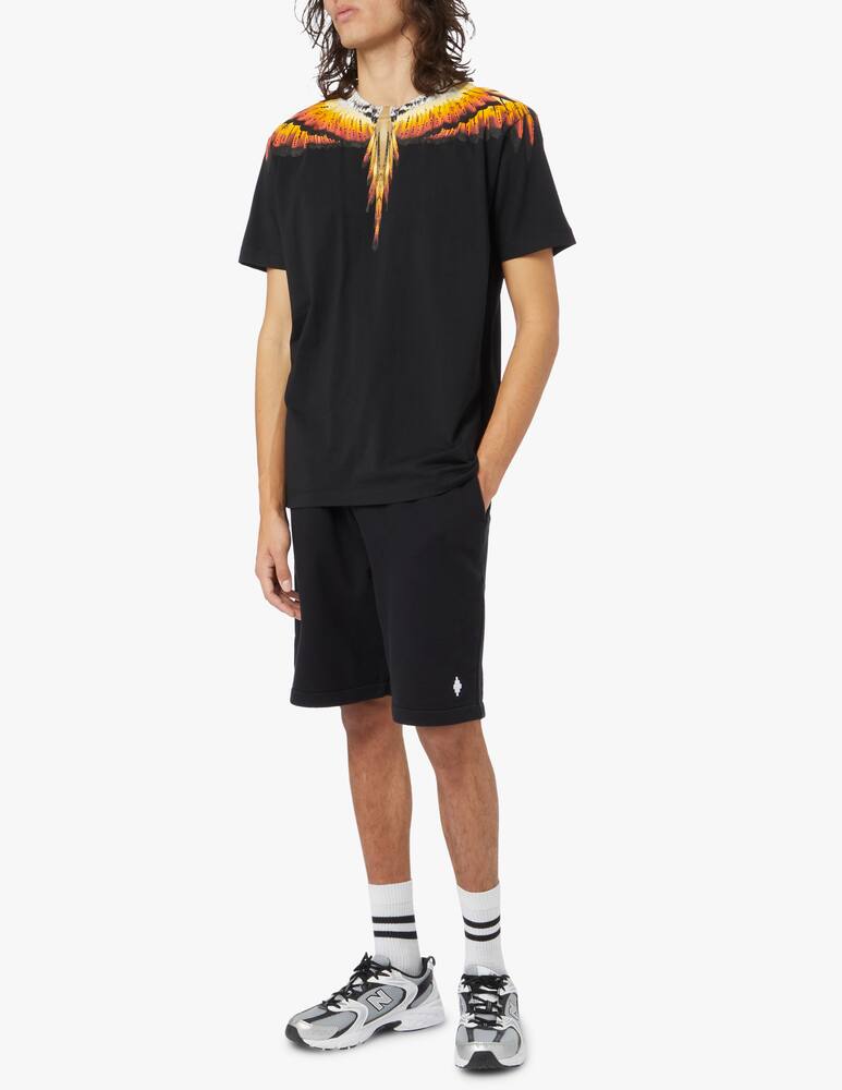 rinascente Marcelo Burlon Solfolk wings regular t-shirt - black