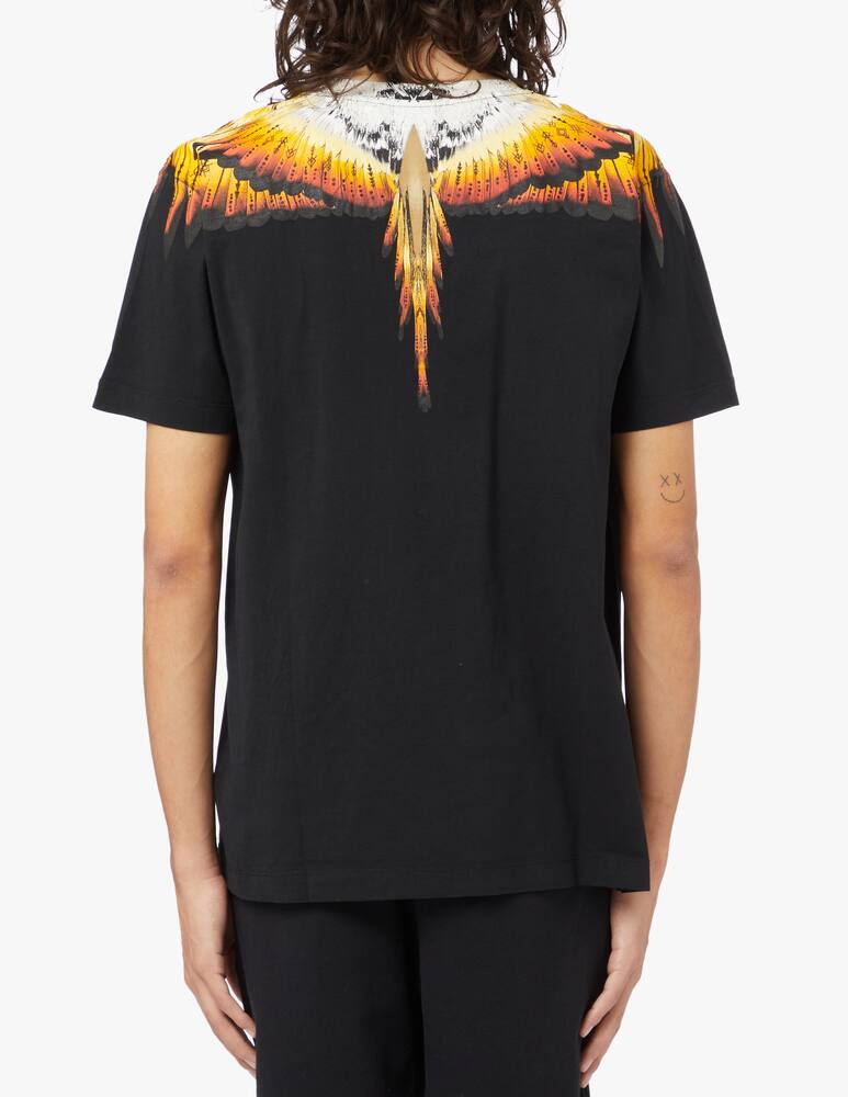 rinascente Marcelo Burlon Solfolk wings regular t-shirt - black