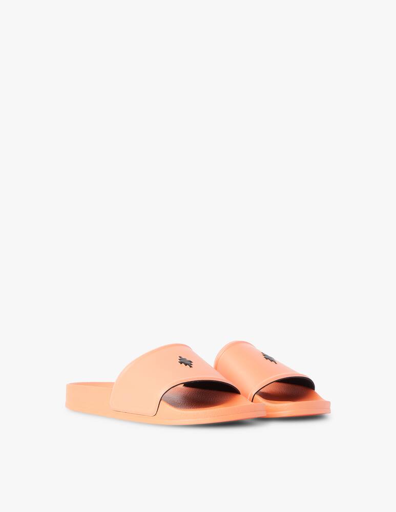 rinascente Marcelo Burlon Pool slide cross orange - multi