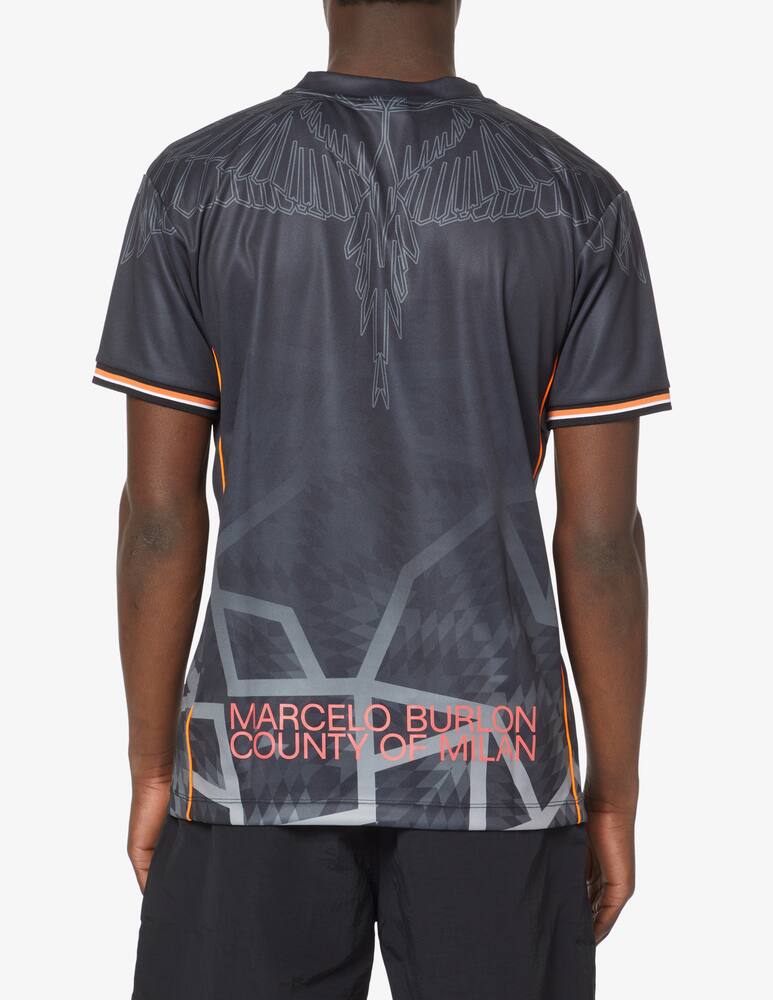 rinascente Marcelo Burlon Maglietta soccer - nero
