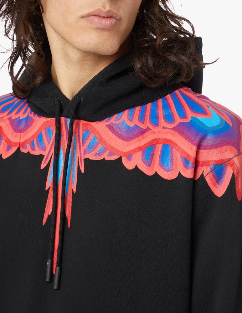 Marcelo Burlon Curves wings hoodie - black - picture 5 Marcelo Burlon Curves wings hoodie - black - picture 5