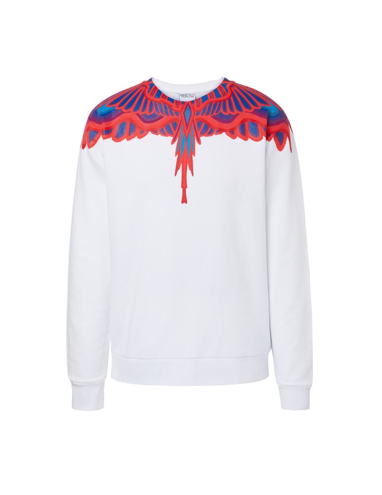 rinascente Marcelo Burlon Icon wings roundneck sweatshirt 