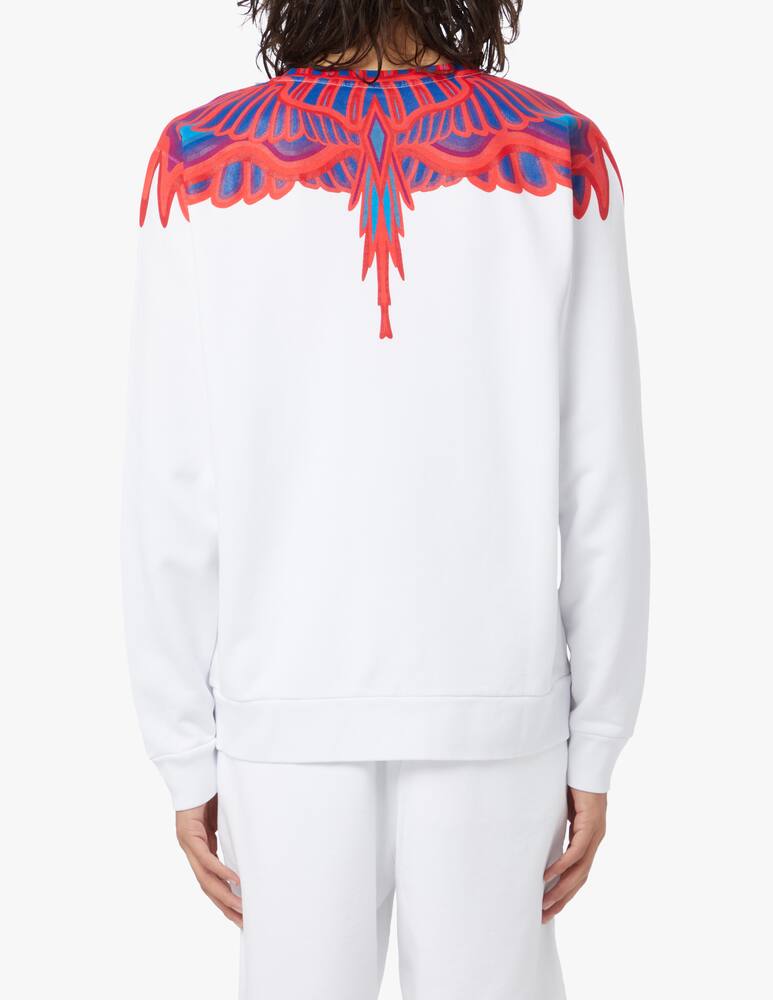 rinascente Marcelo Burlon Icon wings roundneck sweatshirt 