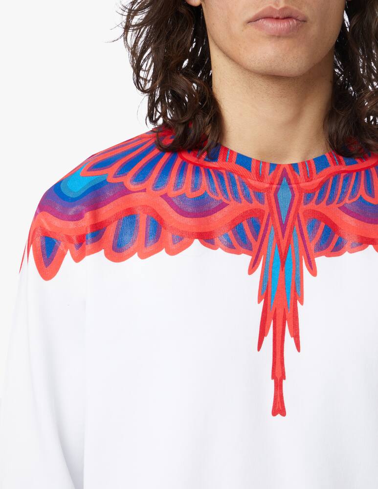 rinascente Marcelo Burlon Icon wings roundneck sweatshirt 