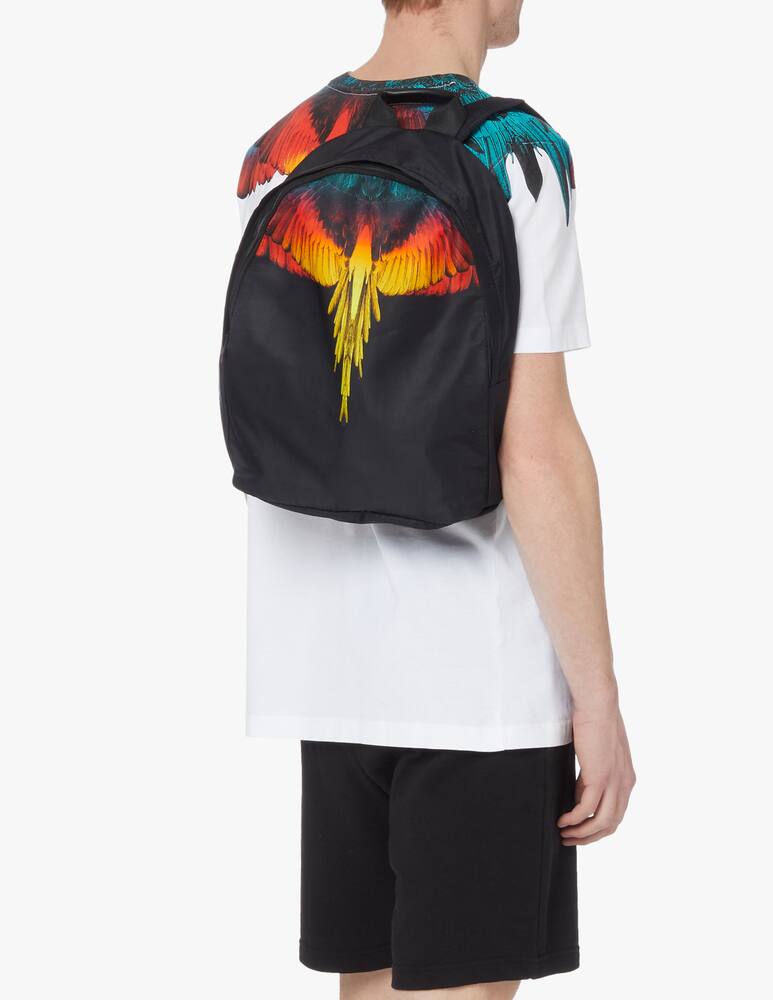 rinascente Marcelo Burlon Zaino con tasca laterale icon wings - multicolor