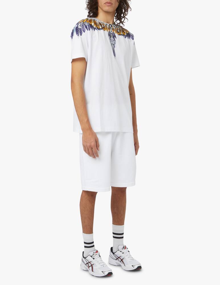 rinascente Marcelo Burlon Hawaiana wings regular t-shirt - white