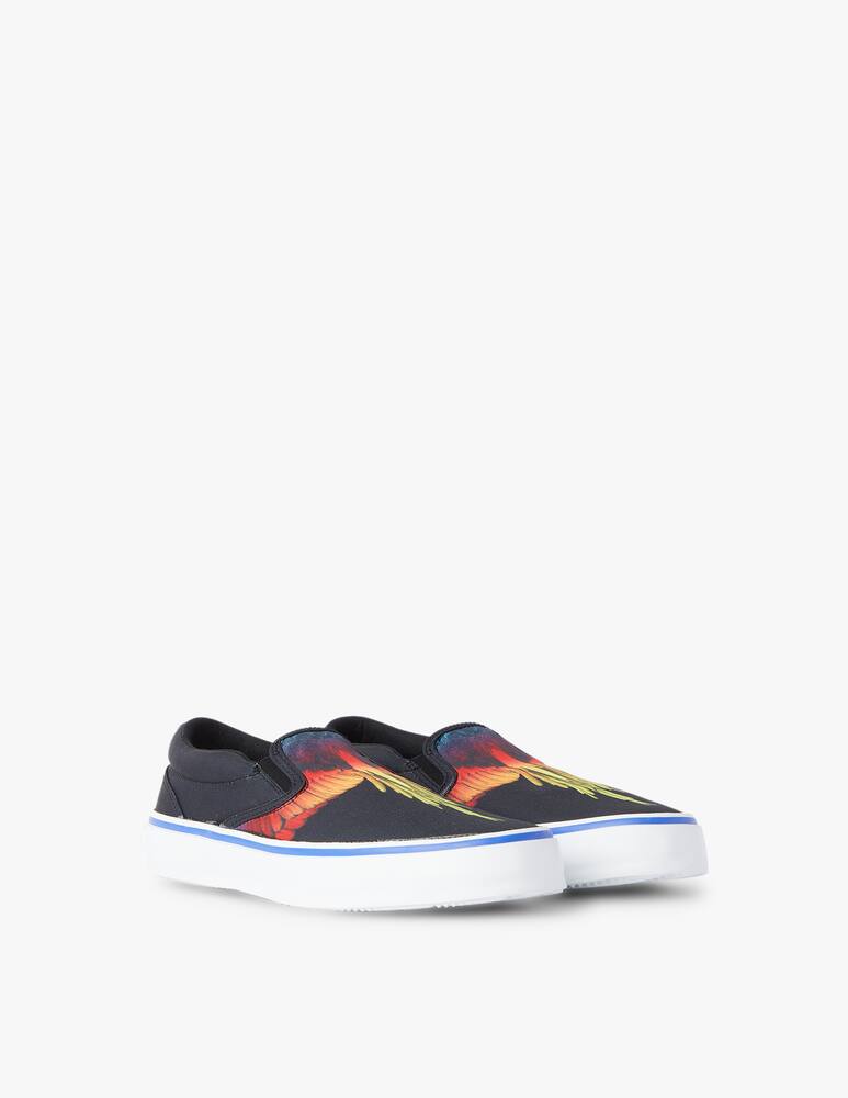rinascente Marcelo Burlon Snakers slip on con ali - multicolor