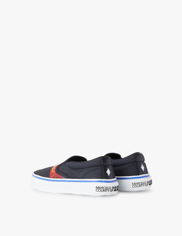 rinascente Marcelo Burlon Snakers slip on con ali - multicolor