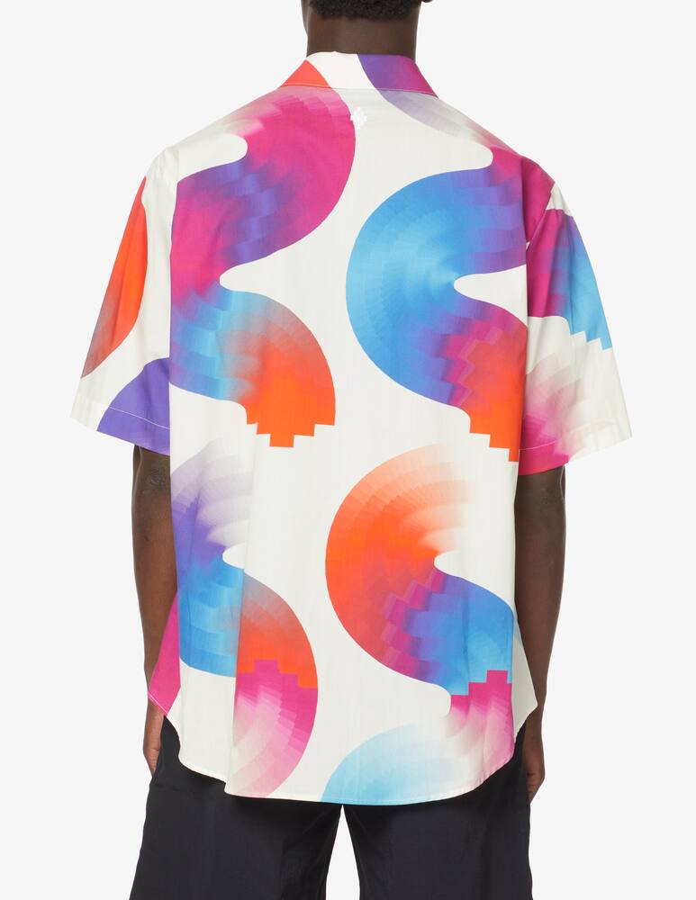 rinascente Marcelo Burlon Camicia over cross waves - bianco
