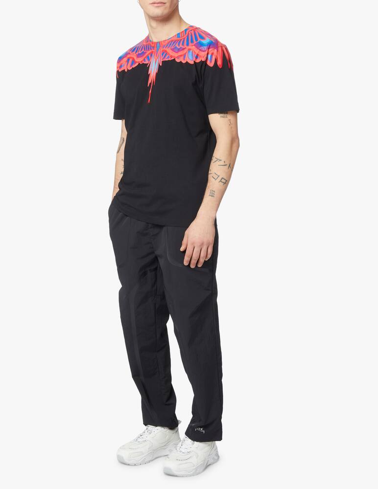 rinascente Marcelo Burlon Maglietta regular curves wings - nero