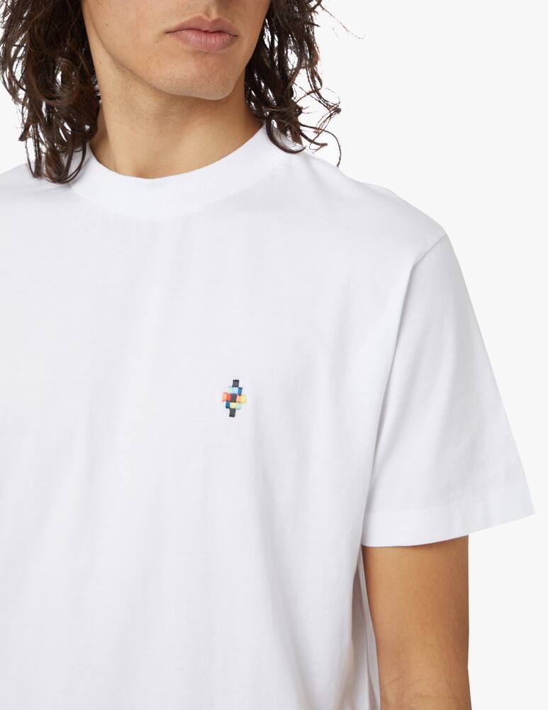 rinascente Marcelo Burlon Colourful cross regular t-shirt - white