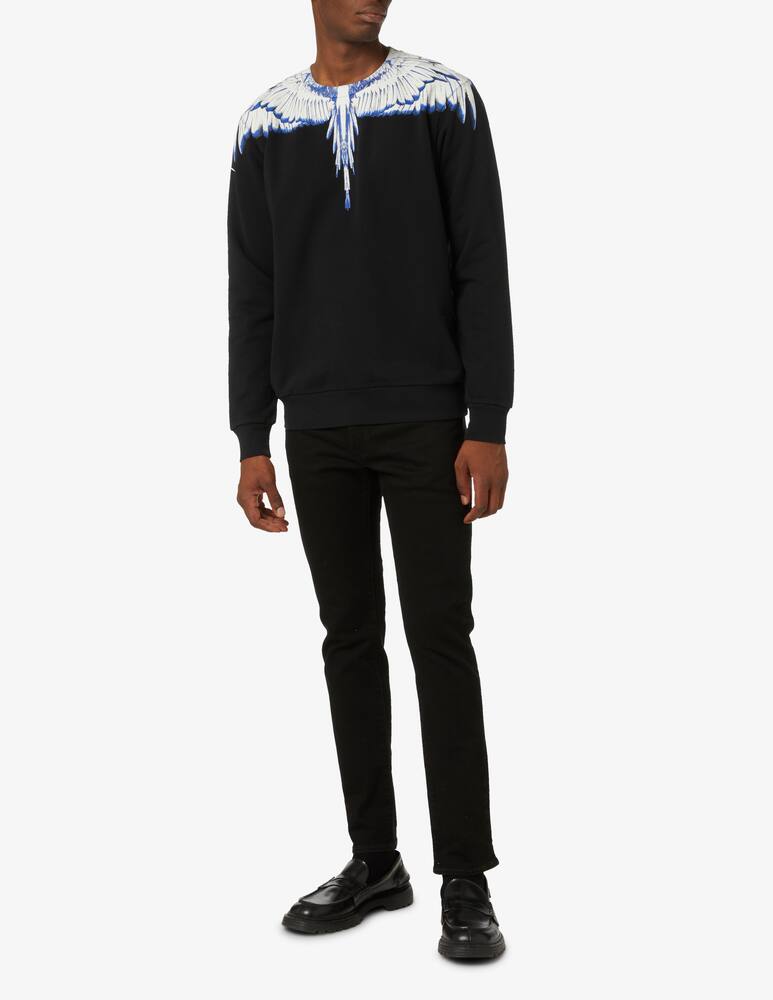 rinascente Marcelo Burlon Icon wings crewneck jumper 