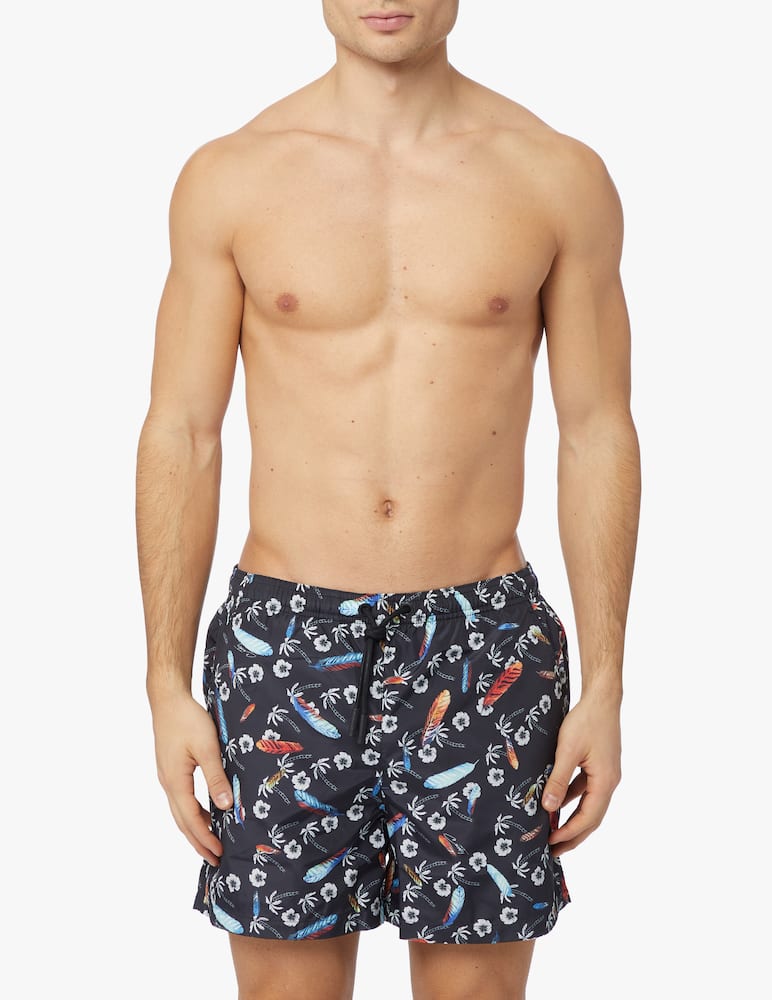 Marcelo Burlon Costume all over hawaii - nero - immagine 1 Marcelo Burlon Costume all over hawaii - nero - immagine 1