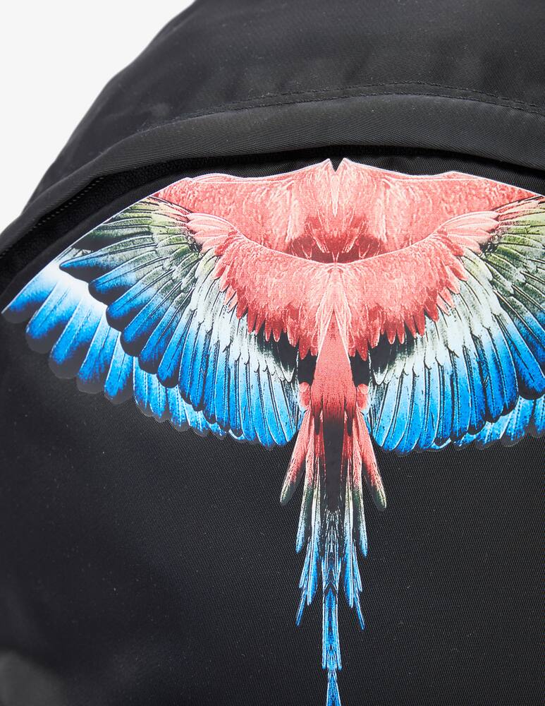 rinascente Marcelo Burlon Multi color wing backpack - Nero