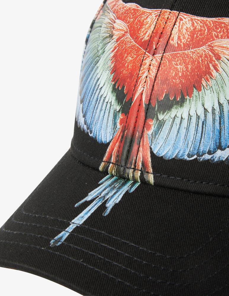 rinascente Marcelo Burlon Cappellino baseball wing multi - Nero