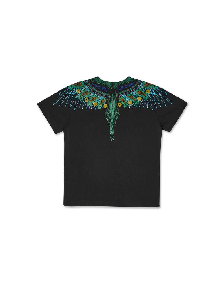 rinascente Marcelo Burlon Maglietta manica corta bandana wing - Nero