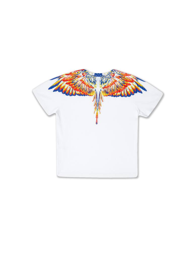 rinascente Marcelo Burlon Maglietta manica corta tempera wing - Bianco