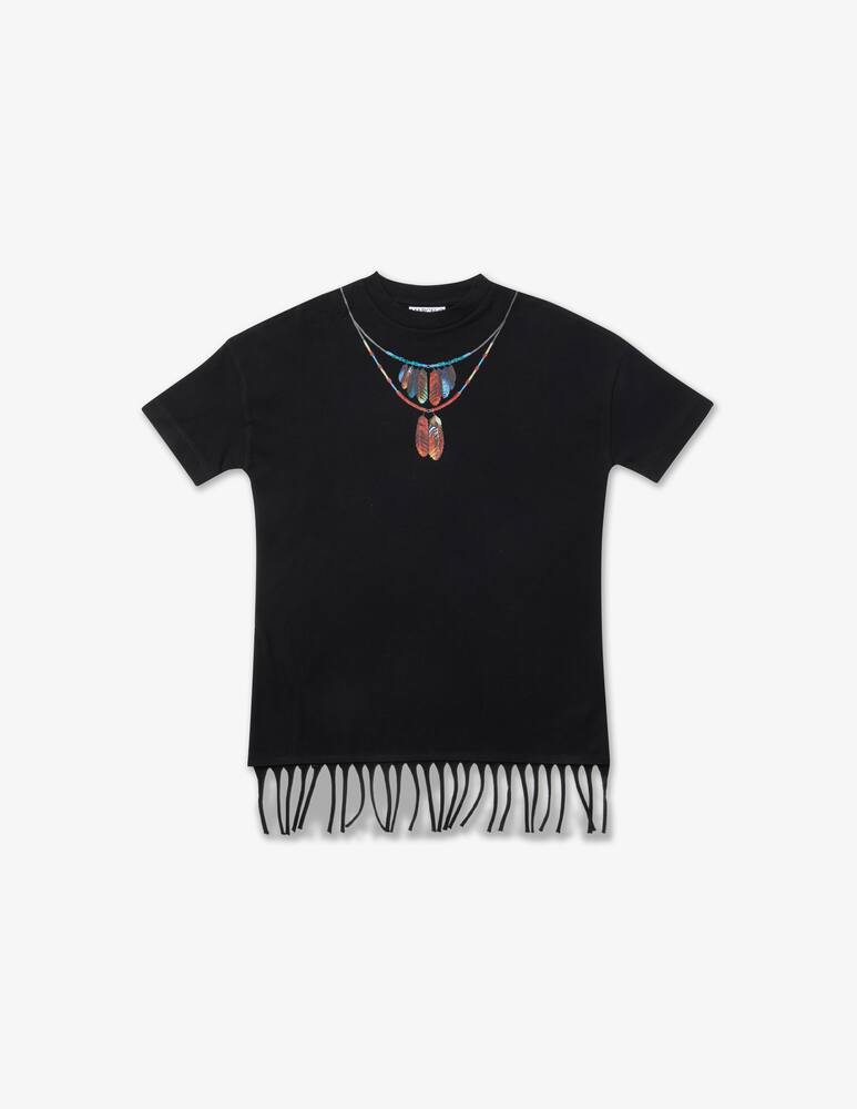 Marcelo Burlon Vestito feather necklace - Nero - immagine 1 Marcelo Burlon Vestito feather necklace - Nero - immagine 1