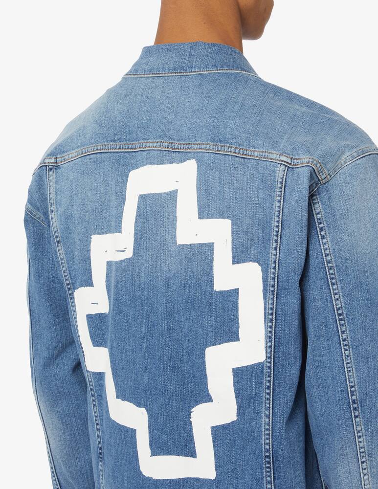 rinascente Marcelo Burlon Giacca tempera cross stone 