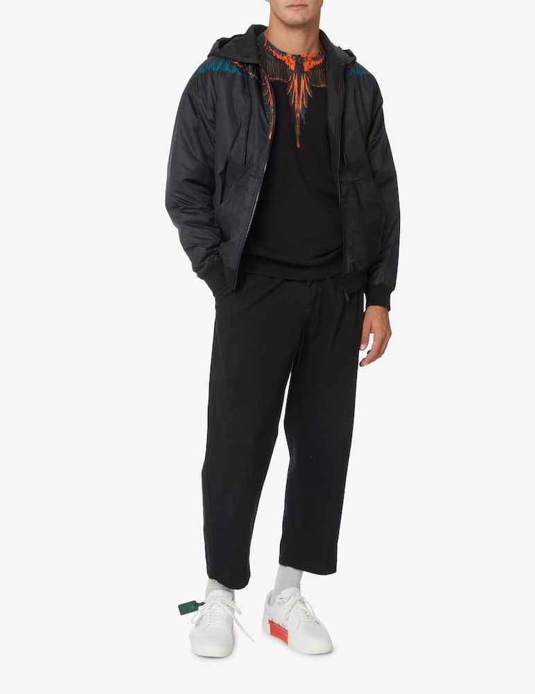 rinascente Marcelo Burlon Felpa regular girocollo icon wings 