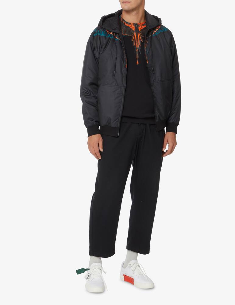 rinascente Marcelo Burlon Wing hoodie - Black