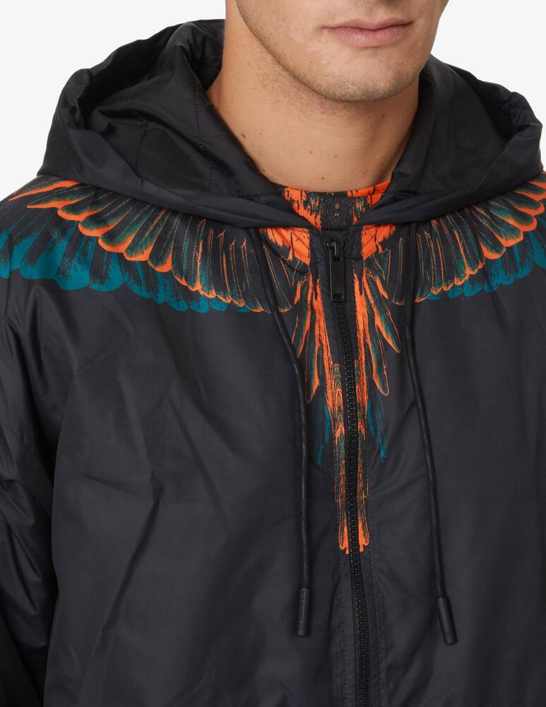 rinascente Marcelo Burlon Wing hoodie - Black