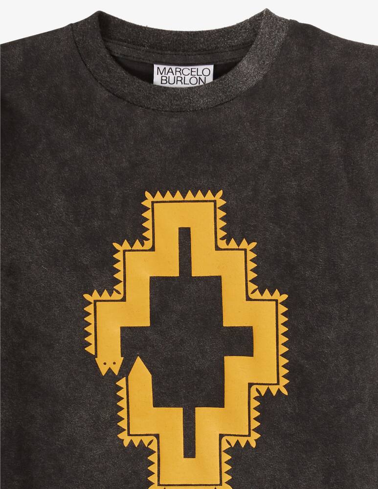 Marcelo Burlon Cotton t-shirt - Black - picture 2 Marcelo Burlon Cotton t-shirt - Black - picture 2