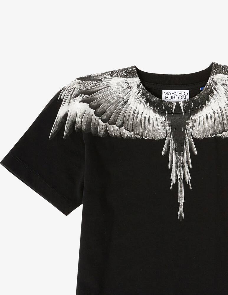 rinascente Marcelo Burlon Icon wings cotton t-shirt - Black