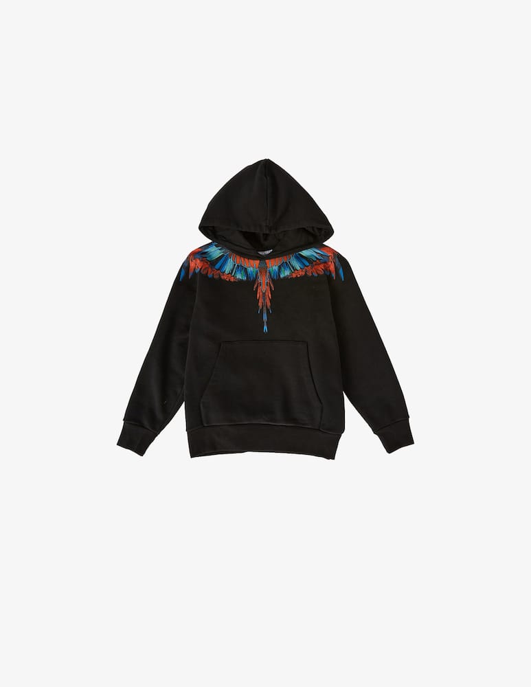 Marcelo Burlon Felpa in cotone - Nero - immagine 1 Marcelo Burlon Felpa in cotone - Nero - immagine 1