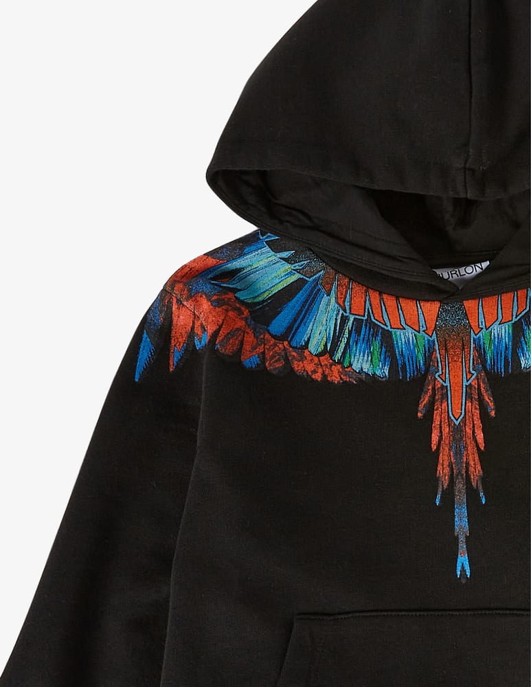 Marcelo Burlon Felpa in cotone - Nero - immagine 2 Marcelo Burlon Felpa in cotone - Nero - immagine 2