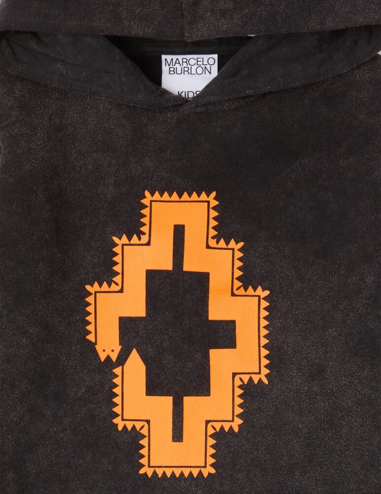 rinascente Marcelo Burlon Felpa in cotone - Nero