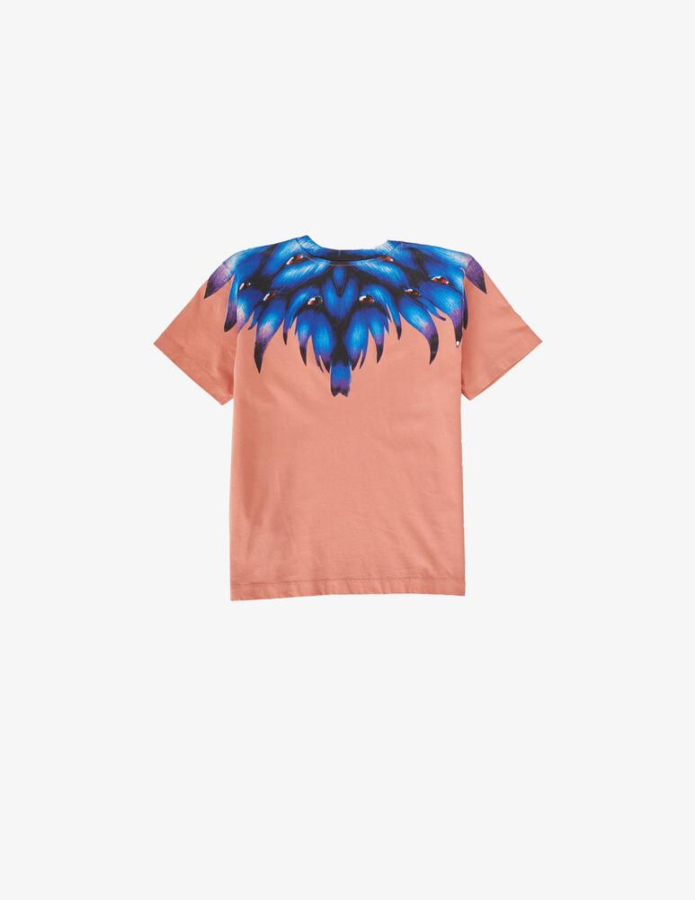 rinascente Marcelo Burlon Blue monster cotton t-shirt - Multi
