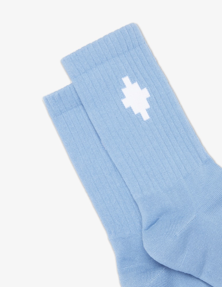 rinascente Marcelo Burlon Logo socks 