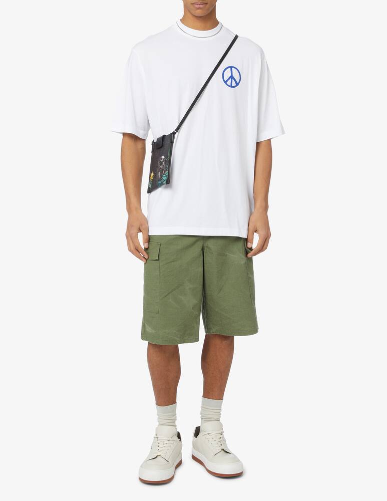 rinascente Marcelo Burlon County peace over fit t-shirt 