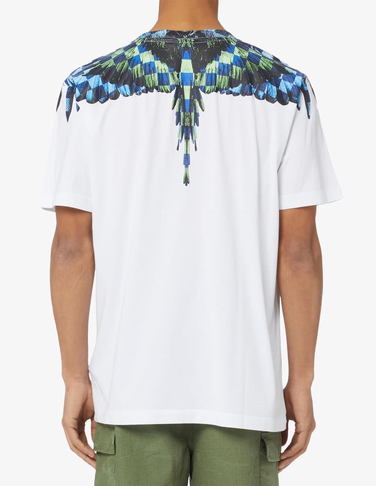 rinascente Marcelo Burlon Maglietta chess wings 